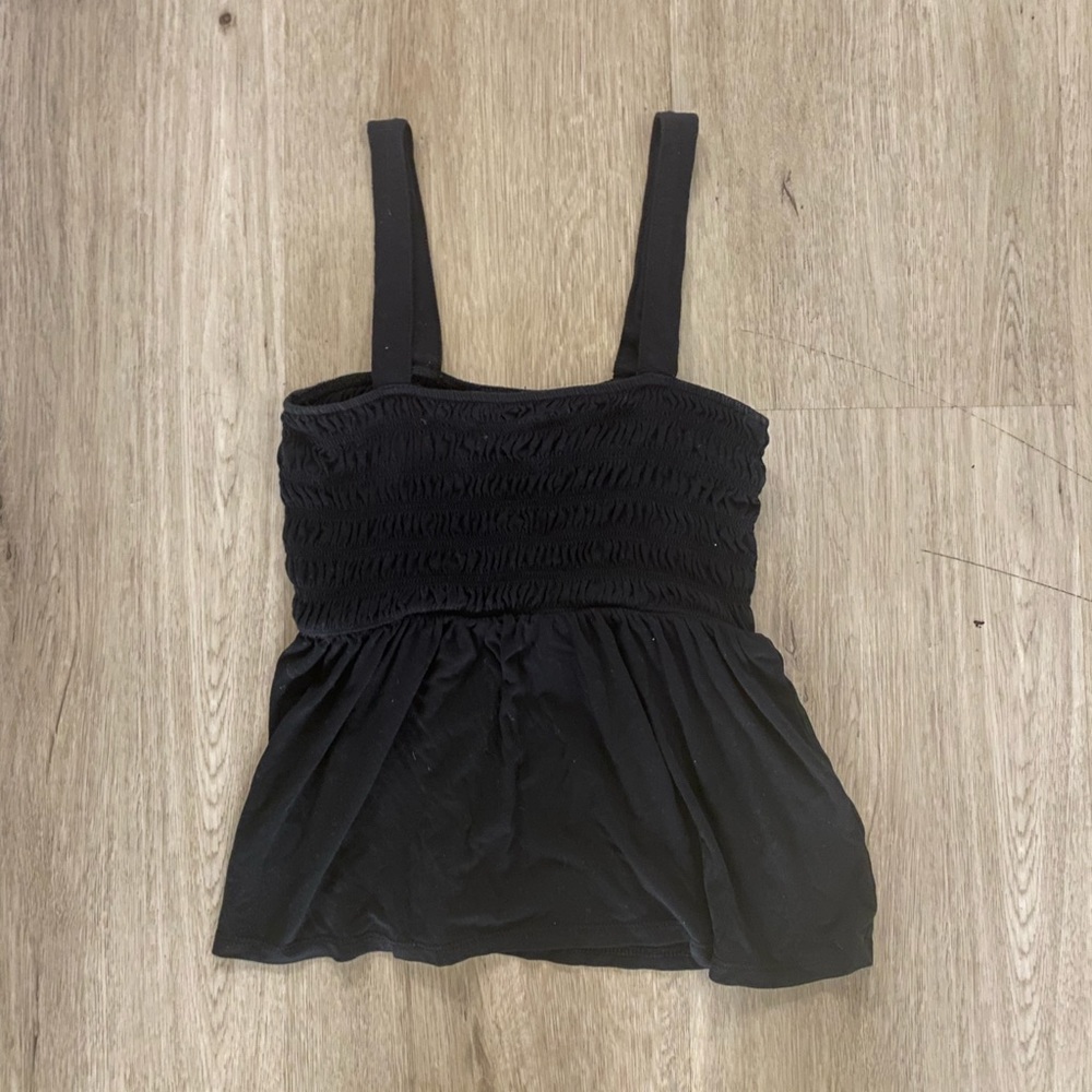 American Eagle Ribbed Y2K Top